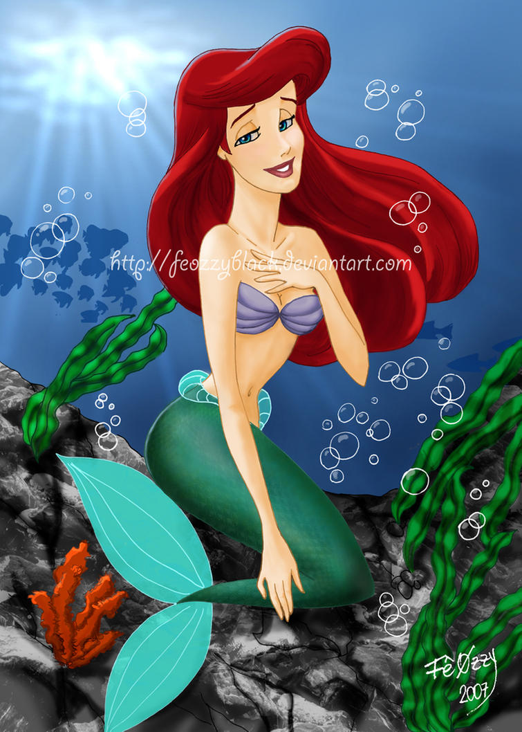 Fan Art : The Little Mermaid by FeOzzyBlack on DeviantArt