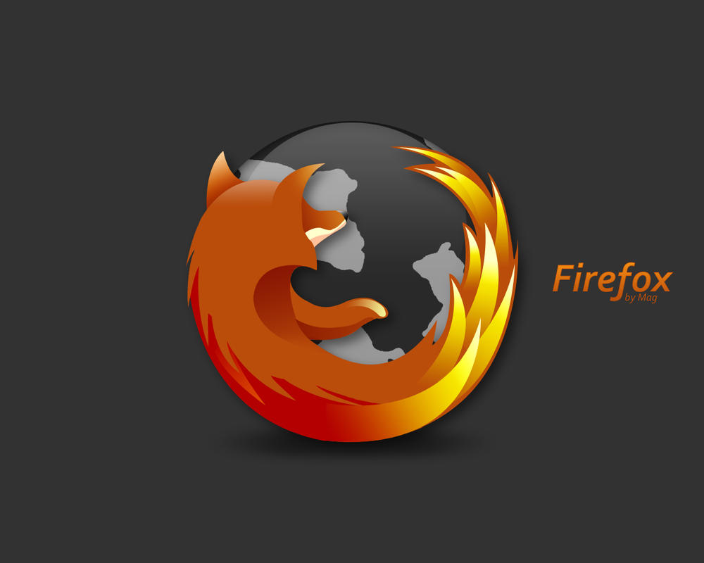 Simple Firefox  wallpaper 
