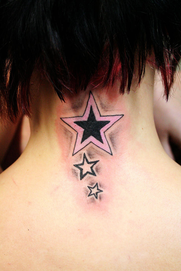 Stars shadings Tattoo