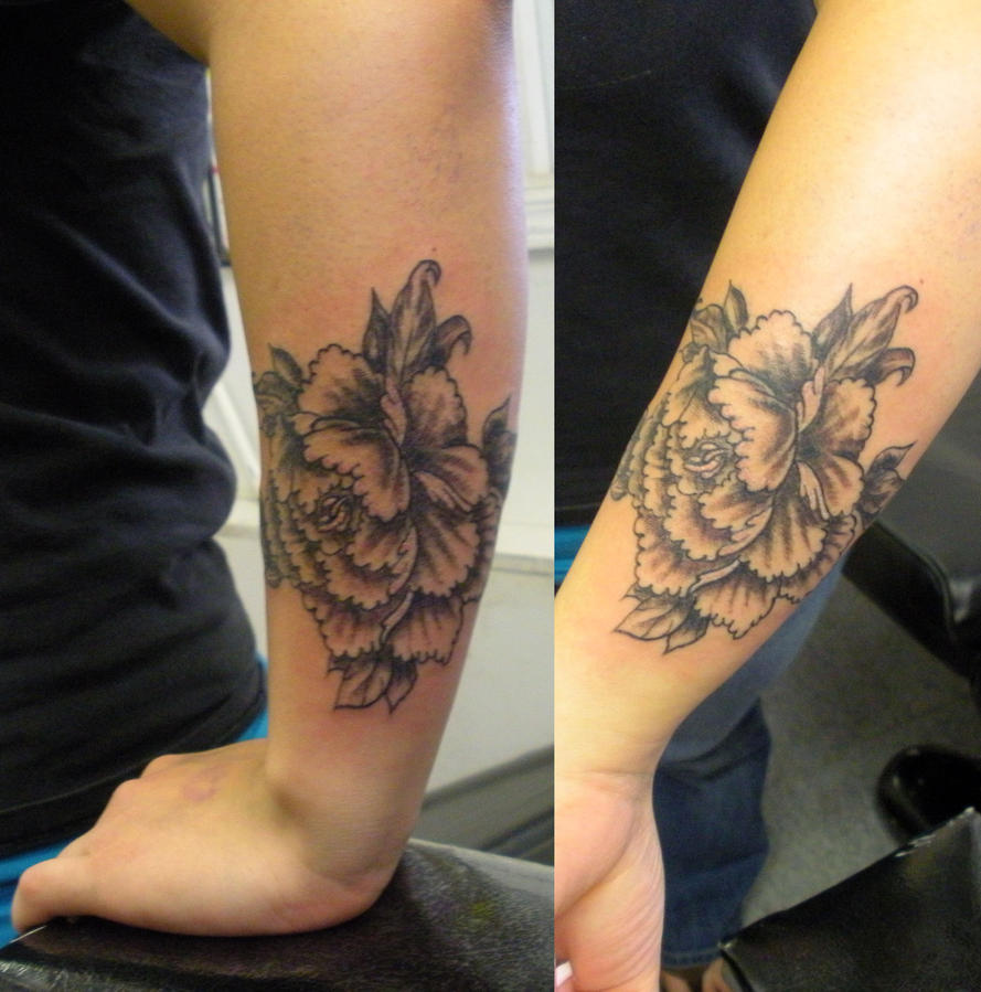 Peony Flower | Flower Tattoo