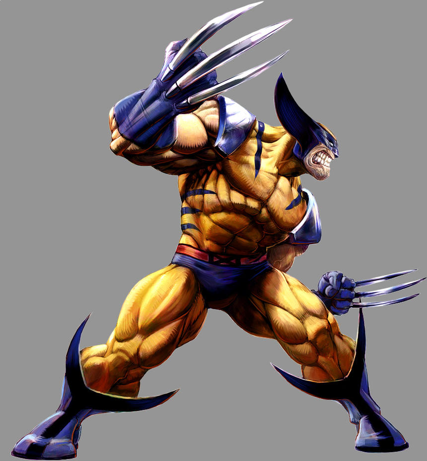 Marvel_VS_Capcom_2__Wolverine_by_UdonCre