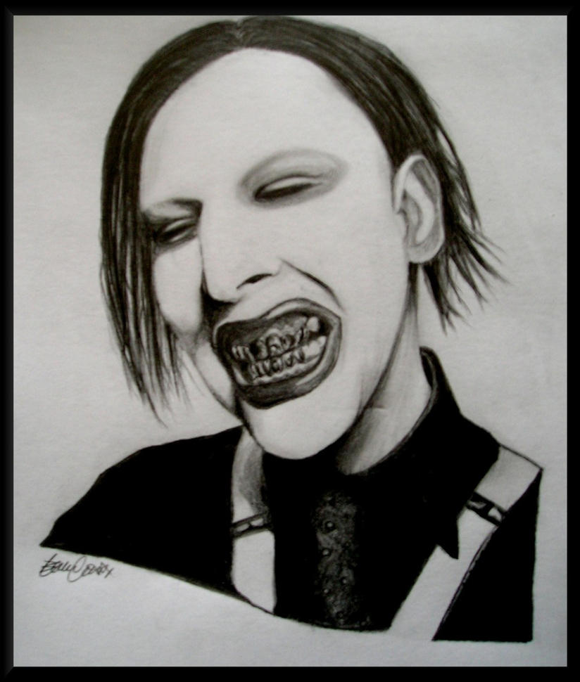 Marilyn Manson by Bexyboo on
