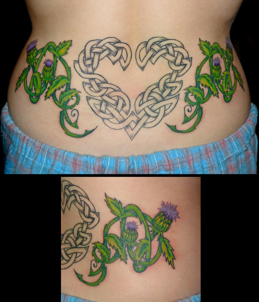 tribal lower back tattoos 140