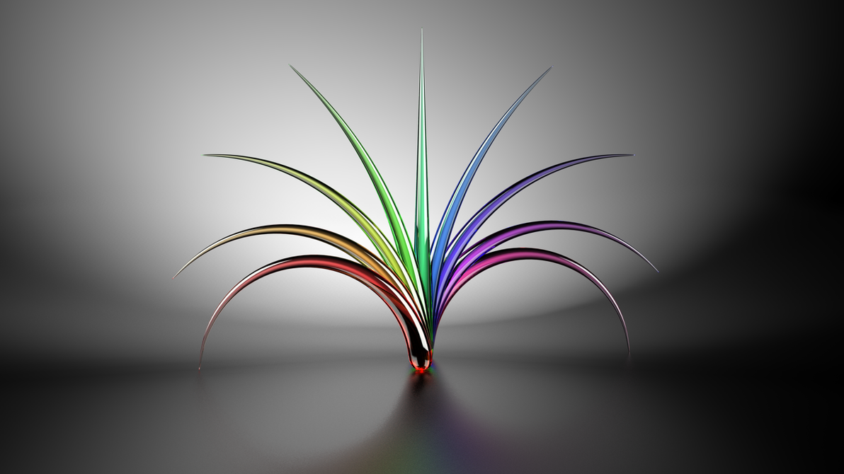 Chromatic Perfection 3D Wallpaper > 3D Wallpapers > 3 Dimensional Wallpapers