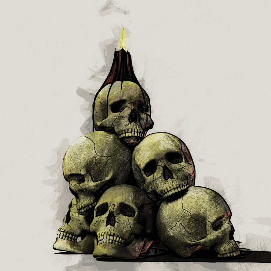 Skull Pile 04 by arnieSpace
