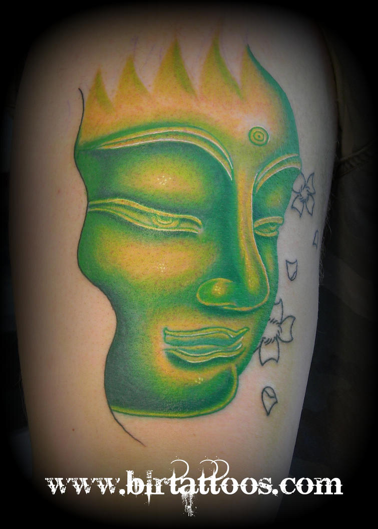 Buddha Tattoo by blrtattoos