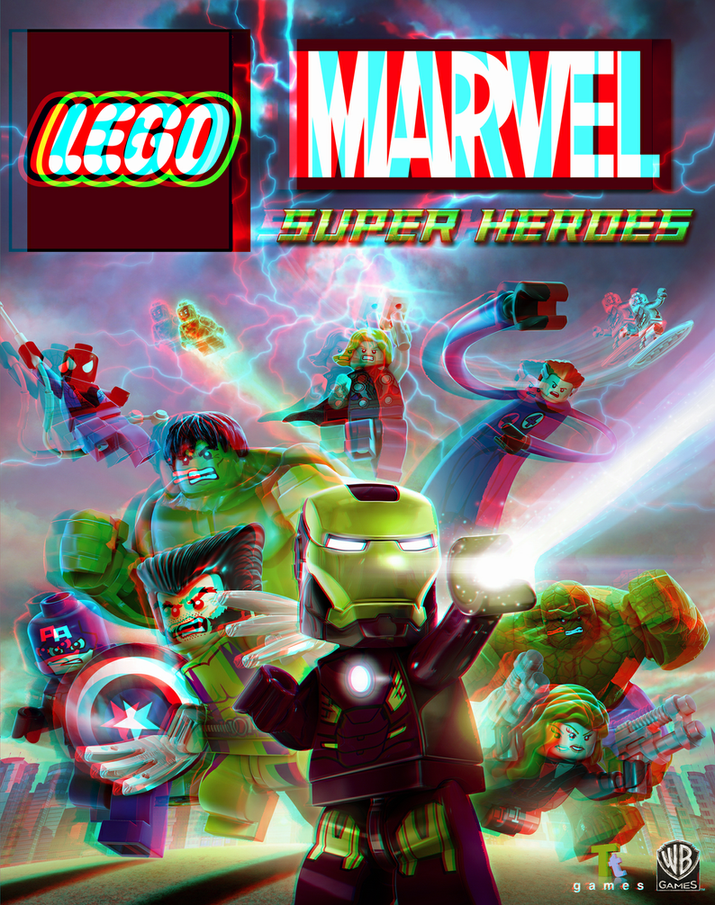 lego_marvel_super_heroes_in_3d_anaglyph_by_xmancyclops-d6dq92z dans 3D