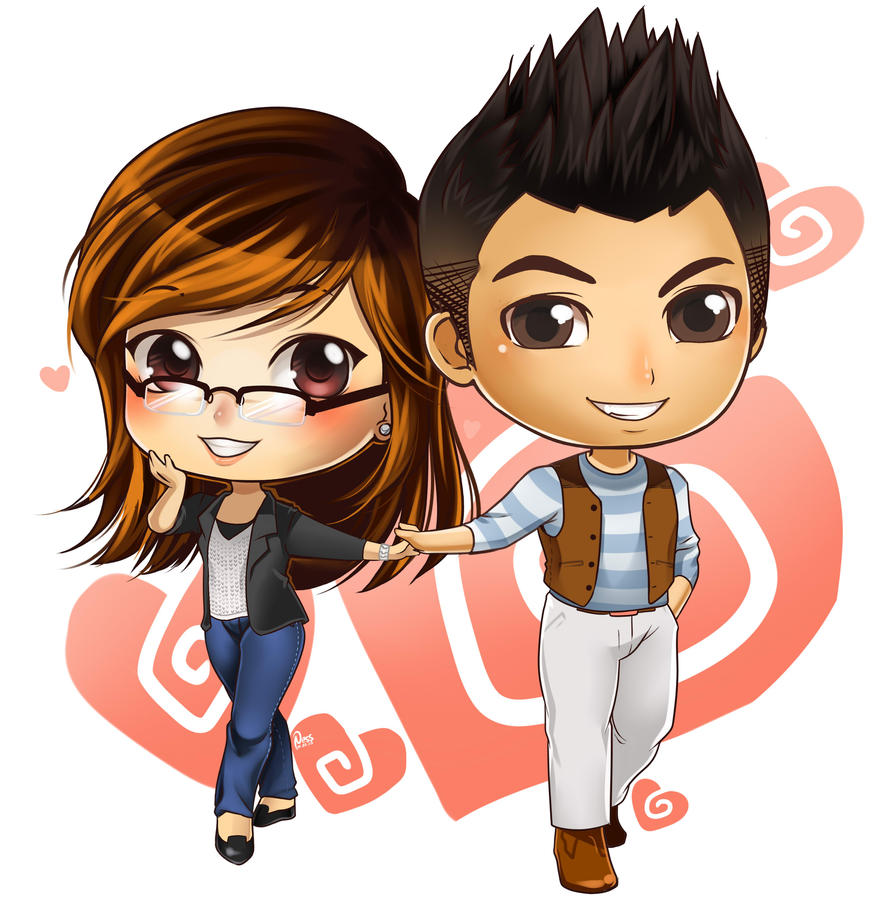  on chibi couple wallpapers