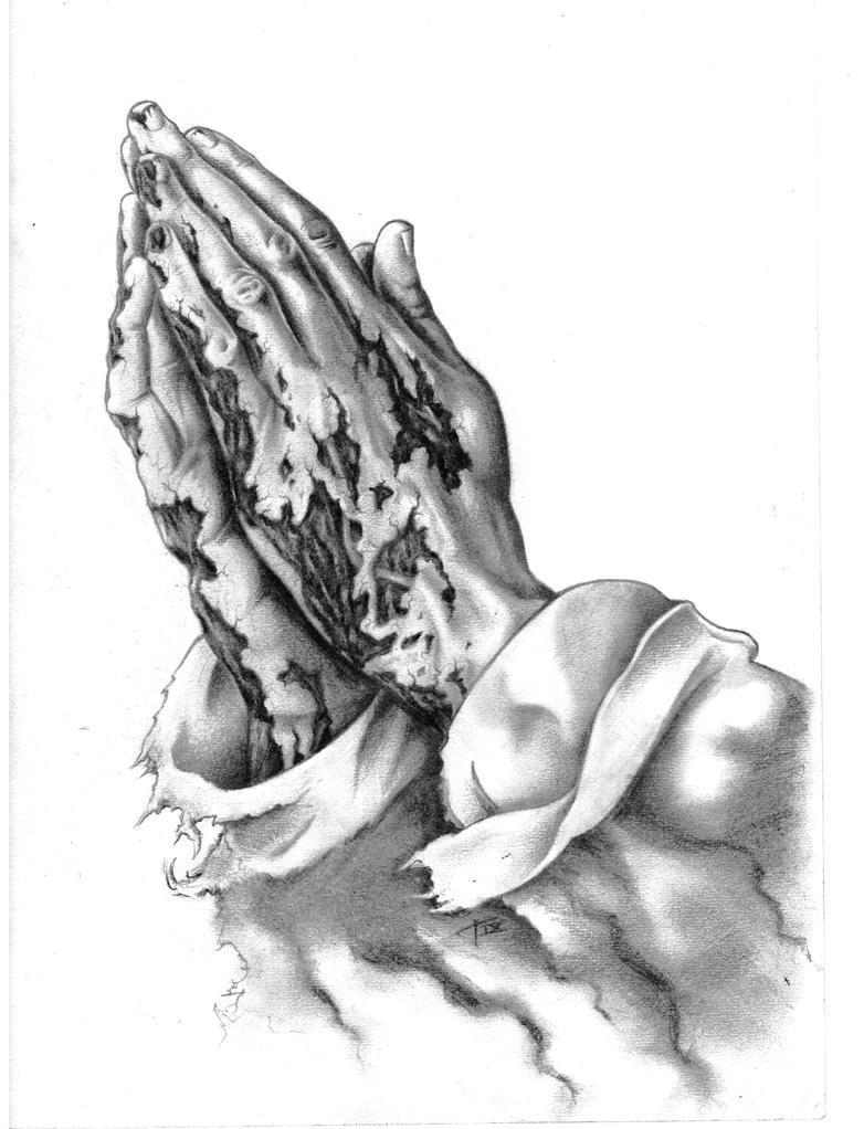 Praying Hands Tattoo Design Picture 2