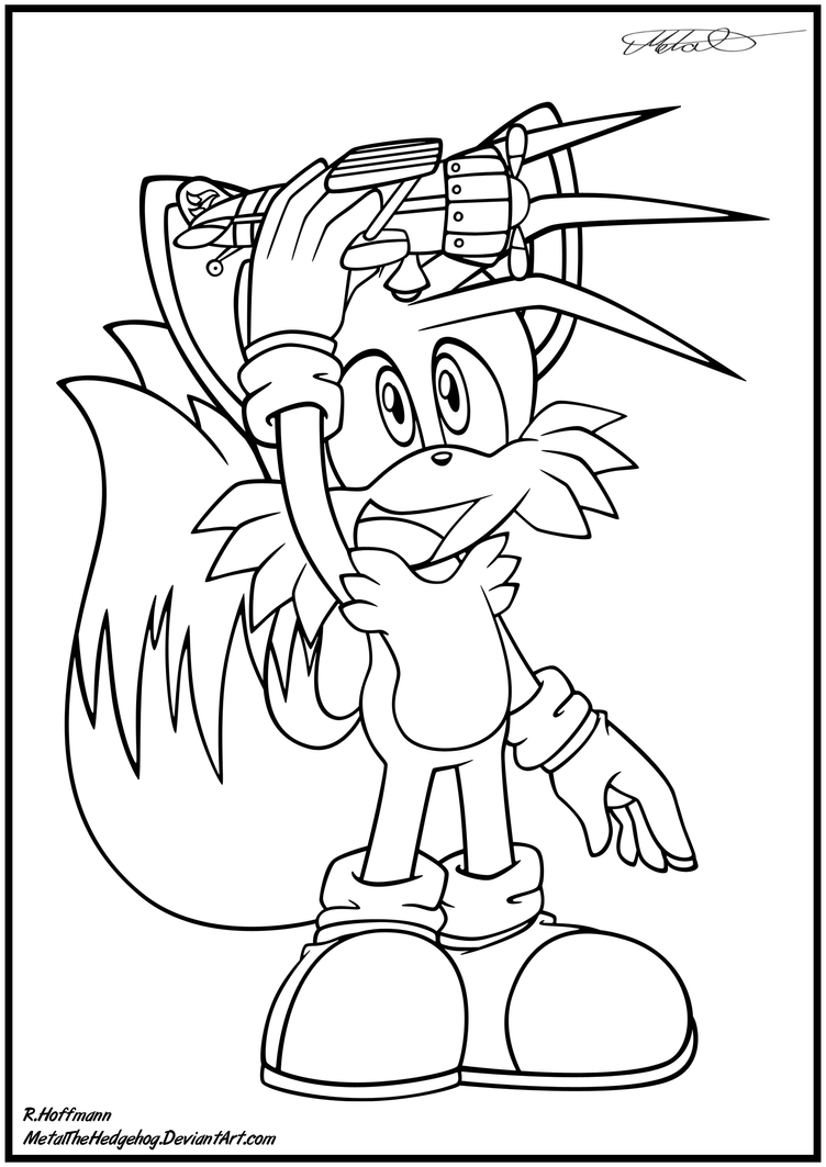 tails coloring pages - photo #50