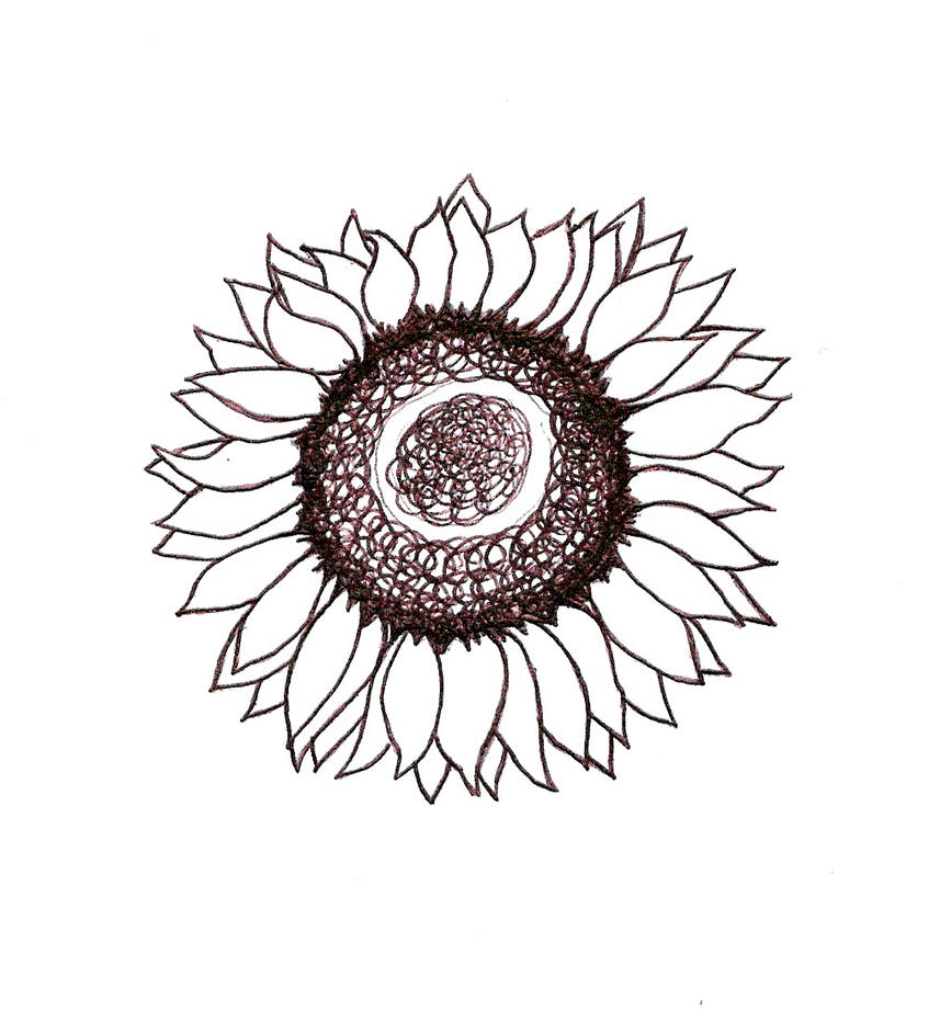 cartoon of sunflowers adec