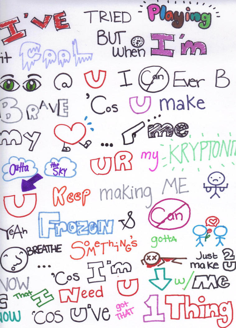 lyrics drawings tumblr bieber justin One & Thing Images Tumblr Direction One Lyrics Pictures