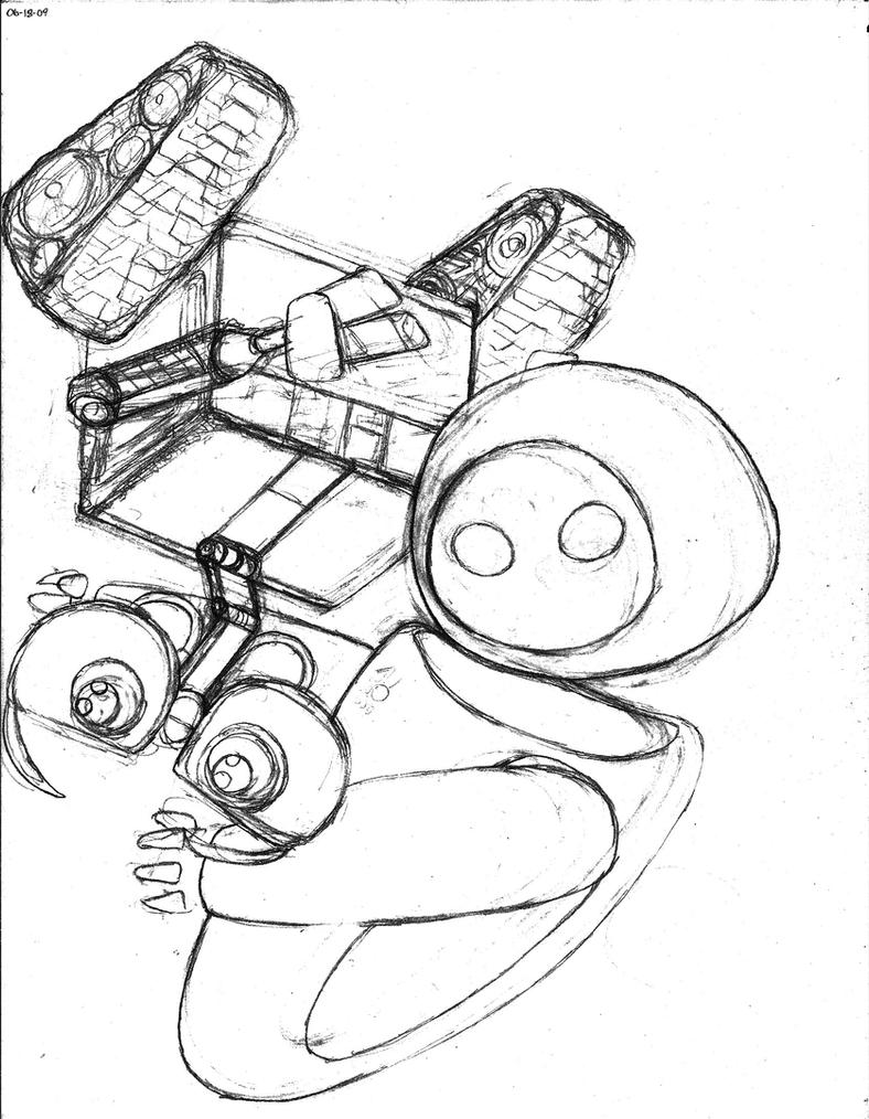 walle and eve coloring pages - photo #47