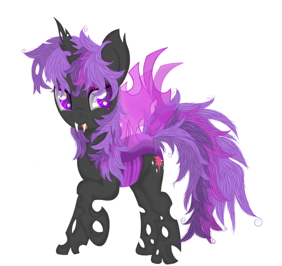 princess_twilight__changeling_vector__by
