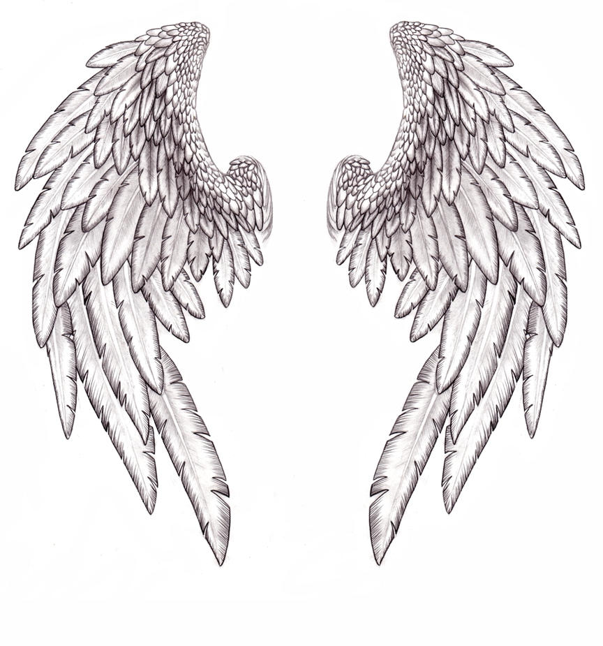 Wings Tattoo1 by Annikki on