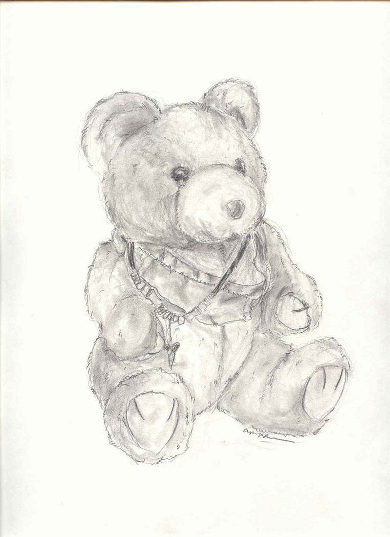 Realistic Bear Sketch by lwdragon