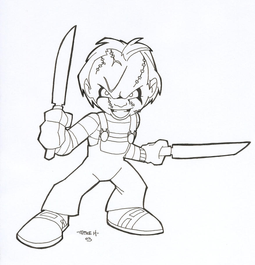 Seed Of Chucky Coloring Coloring Pages