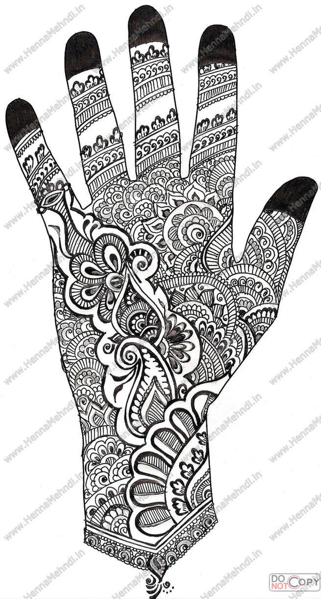 Henna Mehndi Symbols Designs and Patterns.