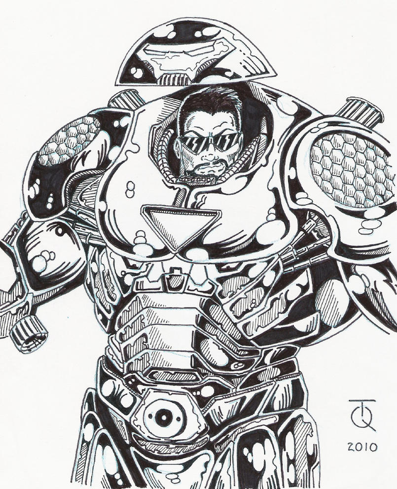 Hulkbuster - Free Coloring Pages