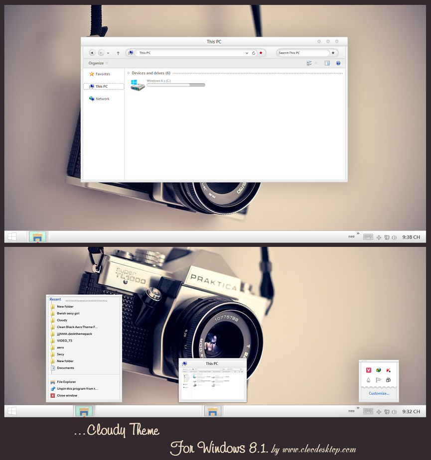 Office 2010 theme for Win7/8.1