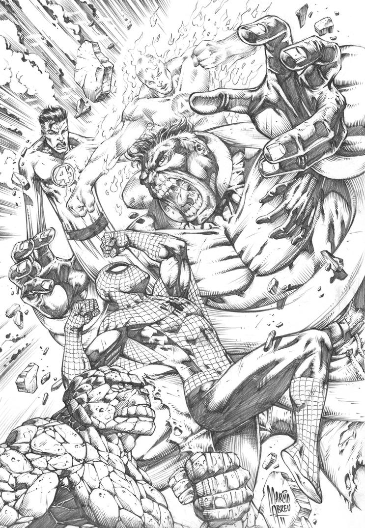 Hulk By Marcioabreu7 On Deviantart Hulk Spectacular Spider Man Comic Art
