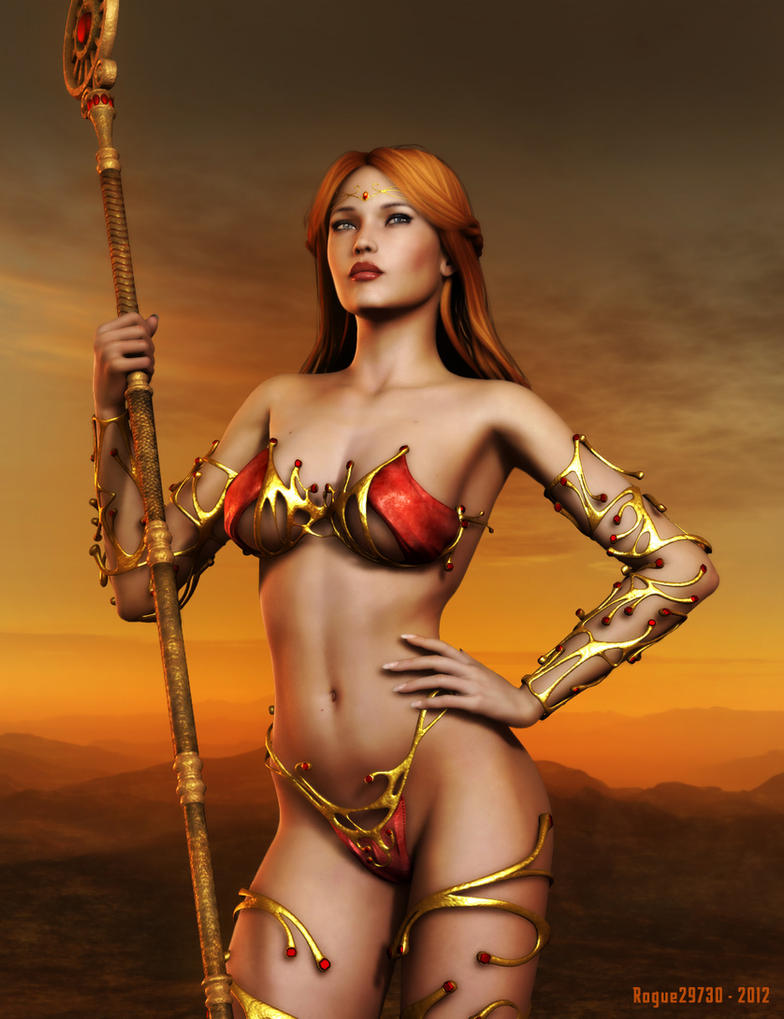 Barbarian Princess by rogue29730 on DeviantArt
