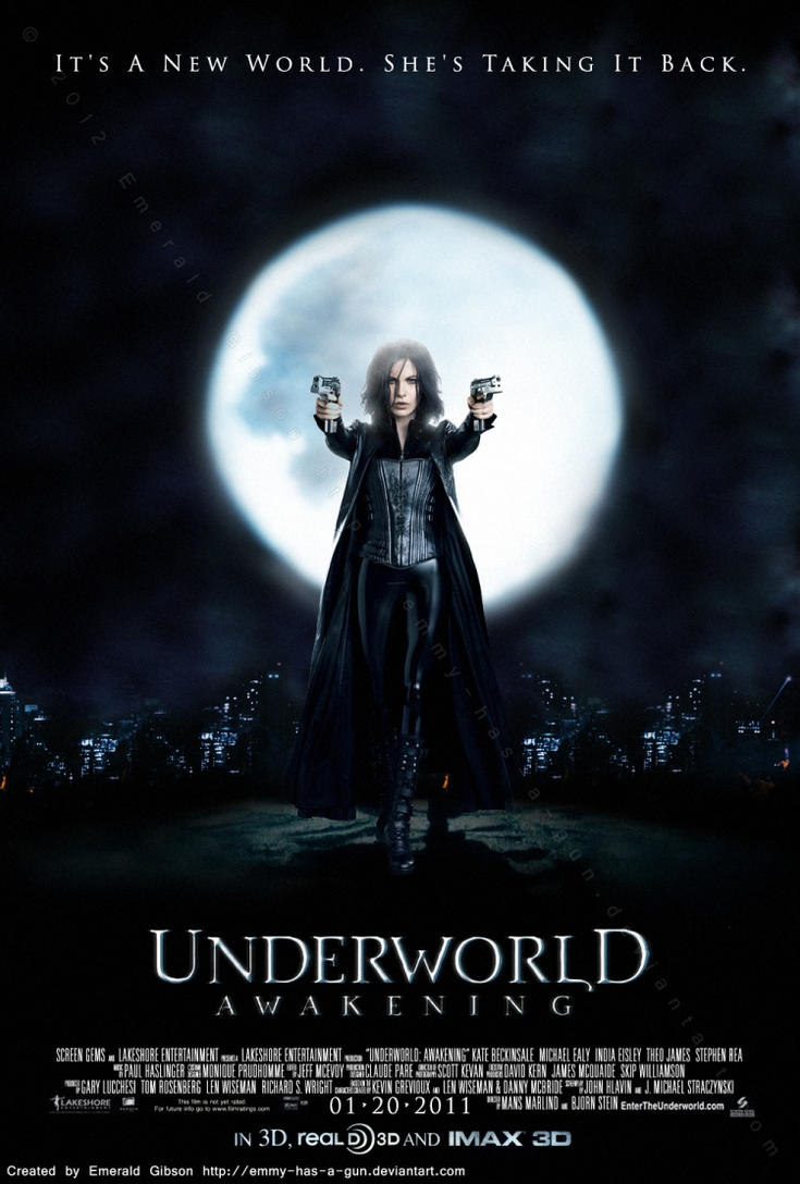 Underworld: Awakening Poster 3 by Emmy-has-a-Gun on DeviantArt